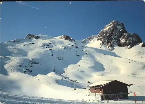 Flumserberg Bergheim Sesselbahn Leist Grueb Leist mit Saechsmoor Kat. Flumserberg Bergheim