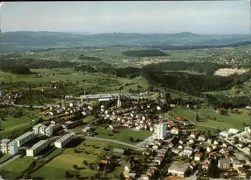 Bazenheid im Toggenburg Fliegeraufnahme Kat. Bazenheid