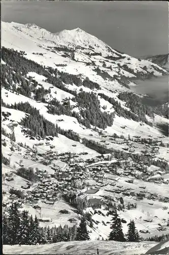 Adelboden BE Panorama Berner Oberland Niesen Kat. Adelboden