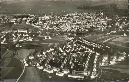 Donaueschingen Panorama Fliegeraufnahme Kat. Donaueschingen