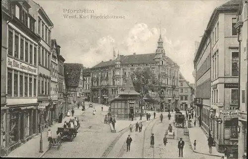 Pforzheim Westl Karl Friedrich Str Kat. Pforzheim