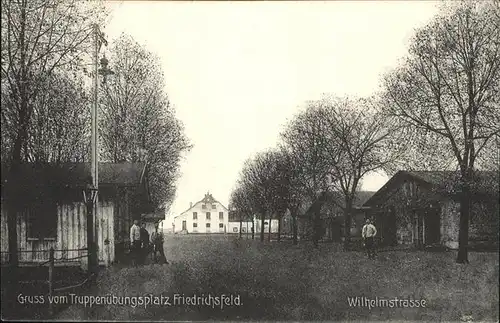Wesel Rhein Truppenuebungsplatz Friedrichsfeld / Wesel /Wesel LKR