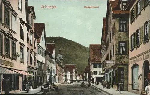 Geislingen Steige Hauptstrasse Kat. Geislingen an der Steige