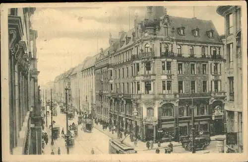 Berlin Leipziger Strasse Ecke Wilhelmstrasse Strassenbahn Kat. Berlin