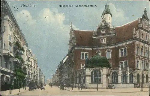 Neukoelln Hauptpost Anzengruberstrasse Kat. Berlin