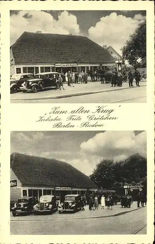 Berlin Gasthof Zum alten Krug Kat. Berlin