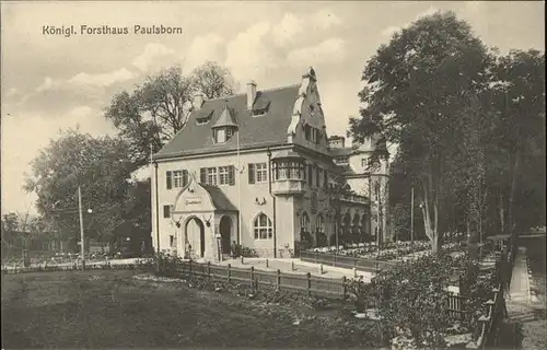 Paulsborn Restaurant Koenigliches Forsthaus / Berlin /Berlin Stadtkreis