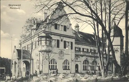 Paulsborn Restaurant Koenigliches Forsthaus / Berlin /Berlin Stadtkreis