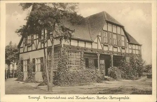 Borsigwalde Berlin Ev. Gemeindehaus Kinderheim / Berlin /Berlin Stadtkreis