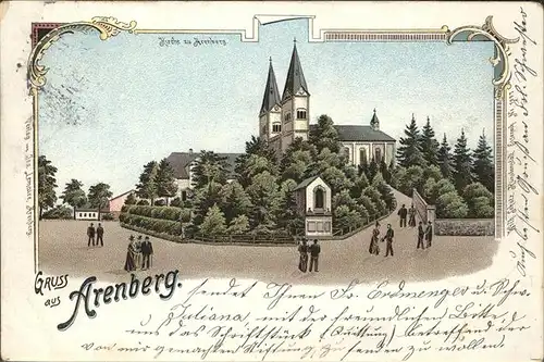 Arenberg Koblenz Kirche Kat. Koblenz