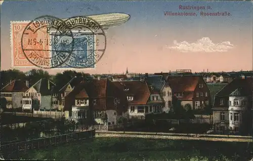 Ruestringen Villenkolonie Rosenstrasse Kat. Wilhelmshaven