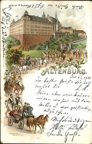 Altenburg Thueringen Altenbueger Bauernreiten / Altenburg /Altenburger Land LKR