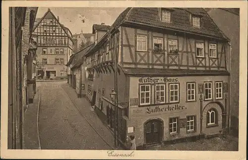 Eisenach Thueringen Luther Haus Kat. Eisenach