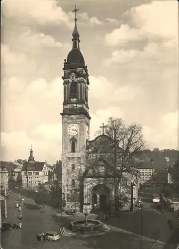 Eisenach Thueringen Kirche Brunnen Kat. Eisenach