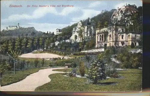 Eisenach Thueringen Fritz Reuter Villa Wartburg Kat. Eisenach