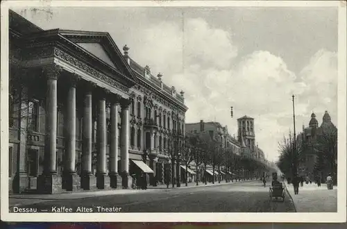 Dessau-Rosslau Kaffee Altes Theater / Dessau-Rosslau /Anhalt-Bitterfeld LKR