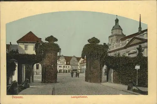 Dessau-Rosslau Lustgartentor / Dessau-Rosslau /Anhalt-Bitterfeld LKR