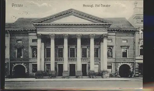 Dessau-Rosslau Herzogliches Hof Theater / Dessau-Rosslau /Anhalt-Bitterfeld LKR