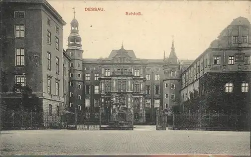 Dessau-Rosslau Herzogliches Schloss / Dessau-Rosslau /Anhalt-Bitterfeld LKR