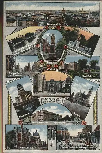 Dessau-Rosslau Dessauer Sehenswuerdigkeiten / Dessau-Rosslau /Anhalt-Bitterfeld LKR