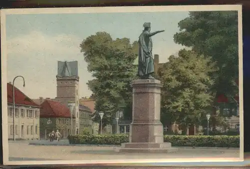 Dessau-Rosslau Franz Denkmal / Dessau-Rosslau /Anhalt-Bitterfeld LKR