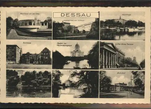 Dessau-Rosslau Dessauer Sehenswuerdigkeiten / Dessau-Rosslau /Anhalt-Bitterfeld LKR