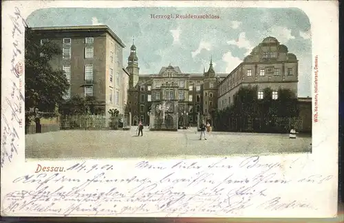 Dessau-Rosslau Herzogl Residenzschloss / Dessau-Rosslau /Anhalt-Bitterfeld LKR