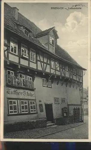 Eisenach Thueringen Luther Stube Kat. Eisenach