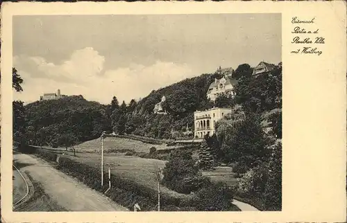 Eisenach Thueringen Partie an der Reuter Villa Kat. Eisenach