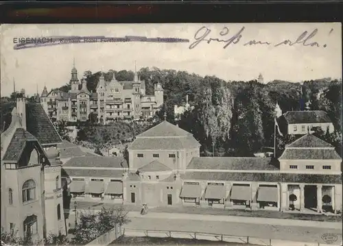 Eisenach Thueringen Kurhaus Hotel Fuerstenhof Feldpost Kat. Eisenach