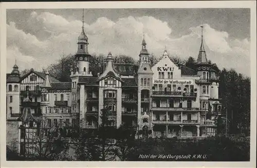 Eisenach Thueringen Hotel der Wartburgstadt KWU Kat. Eisenach