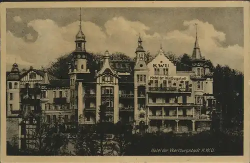 Eisenach Thueringen Hotel der Wartburgstadt KWU Kat. Eisenach