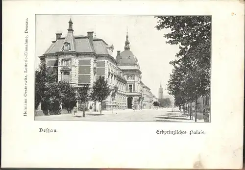 Dessau-Rosslau Erbprinzl Palais / Dessau-Rosslau /Anhalt-Bitterfeld LKR