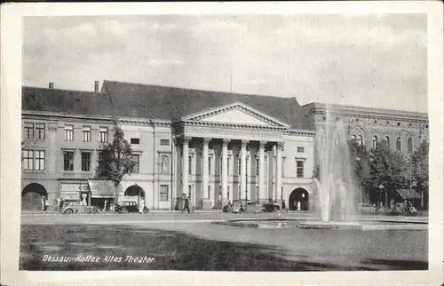 Dessau-Rosslau Kaffee Altes Theater / Dessau-Rosslau /Anhalt-Bitterfeld LKR