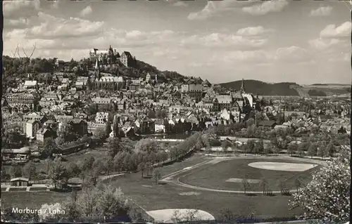 Marburg Lahn Panorama Kat. Marburg