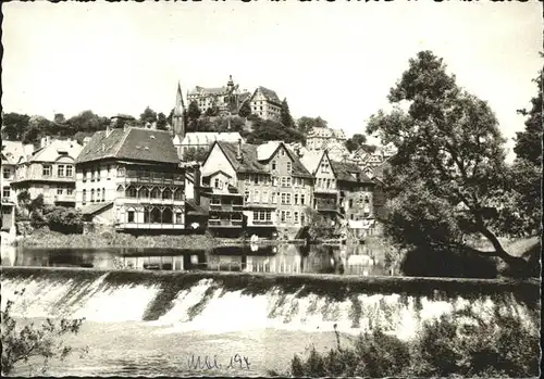 Marburg Lahn Partie an der Lahn Kat. Marburg