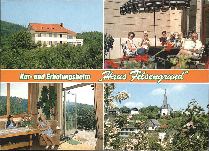 Wommelshausen Erholungsheim Haus Felsengrund Kat Bad Endbach Nr