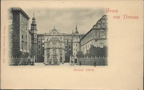 Dessau-Rosslau Herzogl Schloss / Dessau-Rosslau /Anhalt-Bitterfeld LKR