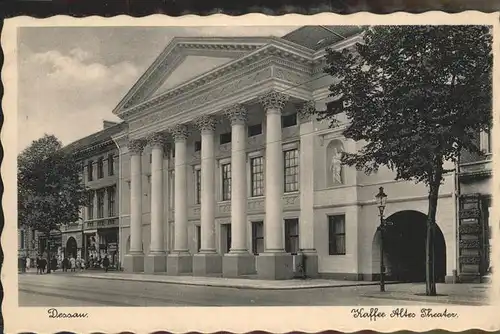 Dessau-Rosslau Kaffee Altes Theater / Dessau-Rosslau /Anhalt-Bitterfeld LKR