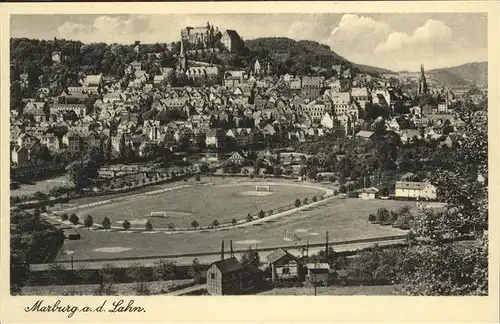 Marburg Lahn Panorama Kat. Marburg