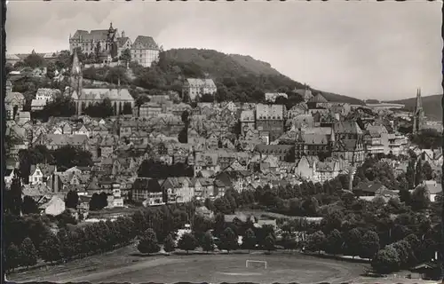 Marburg Lahn Panorama Kat. Marburg