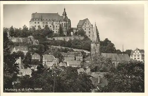 Marburg Lahn Schloss Kat. Marburg