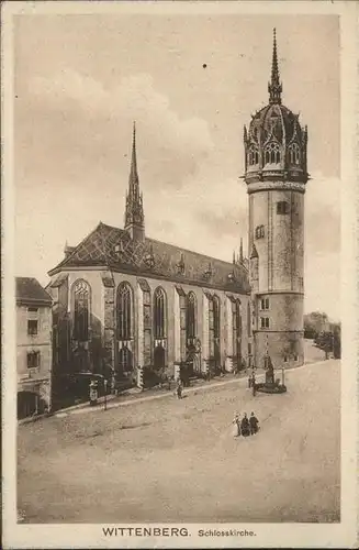 Wittenberg Lutherstadt Schlosskirche / Wittenberg /Wittenberg LKR