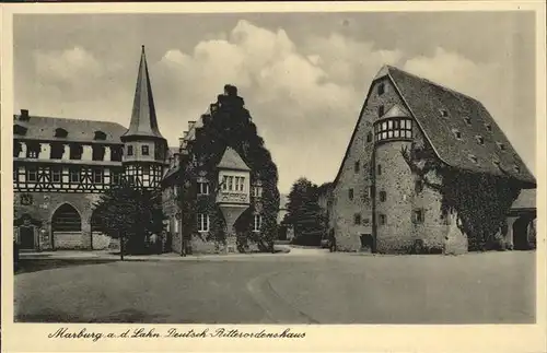 Marburg Lahn Deutsch Ritter Ordenshaus Kat. Marburg