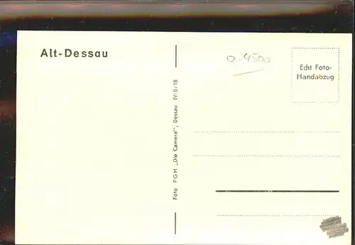 Dessau-Rosslau  / Dessau-Rosslau /Anhalt-Bitterfeld LKR