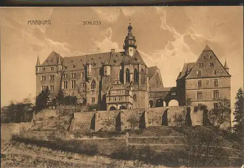 Marburg Lahn Schloss Kat. Marburg