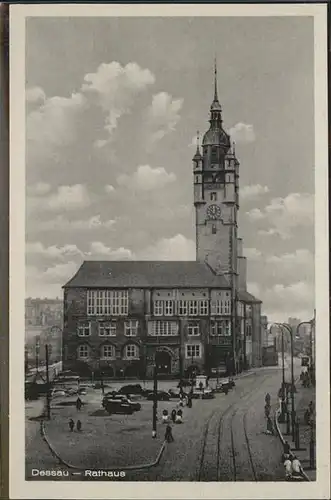 Dessau-Rosslau Rathaus / Dessau-Rosslau /Anhalt-Bitterfeld LKR