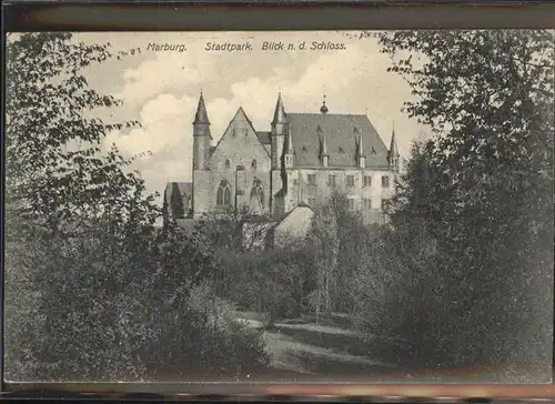 Marburg Lahn Schloss Kat. Marburg