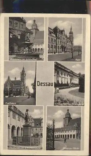 Dessau-Rosslau Dessauer Sehenswuerdigkeiten / Dessau-Rosslau /Anhalt-Bitterfeld LKR