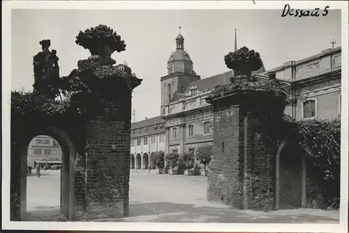 Dessau-Rosslau Blick vom Lustgarten / Dessau-Rosslau /Anhalt-Bitterfeld LKR